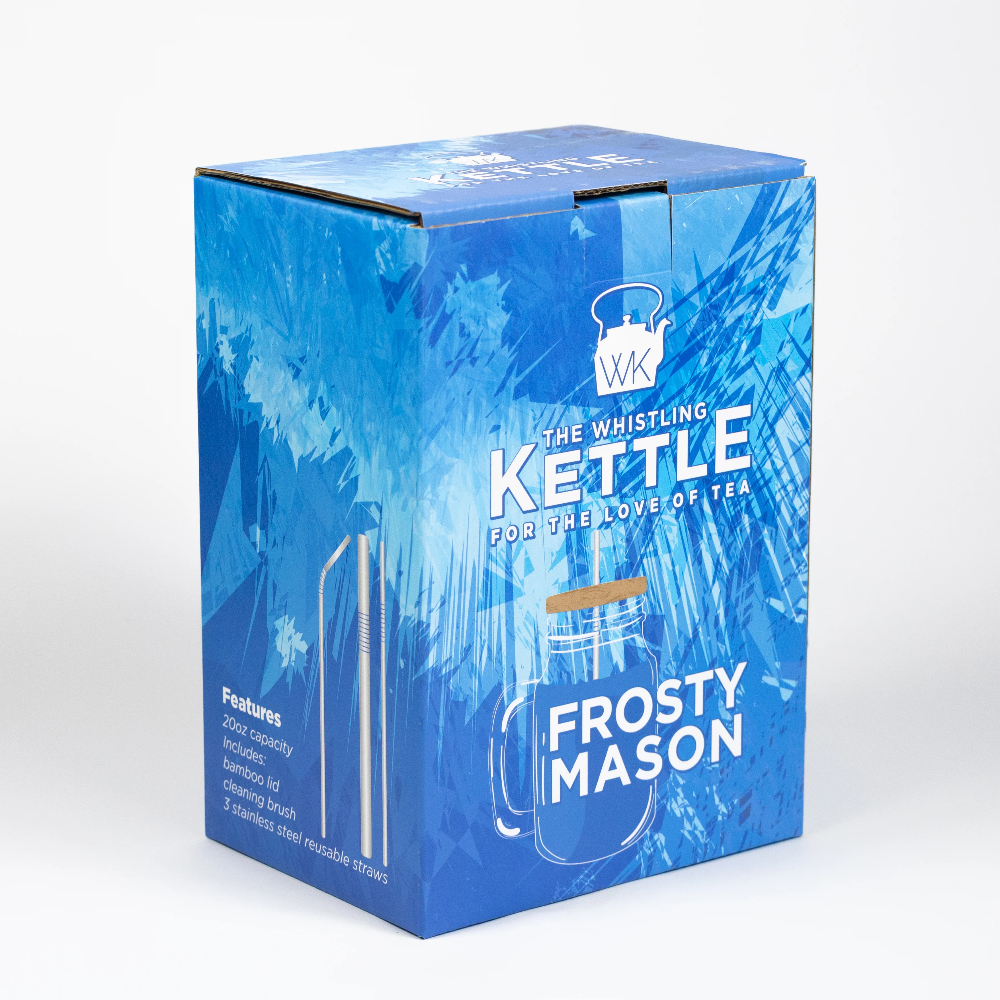 "Frosty Mason" Mason Jar - Image 2