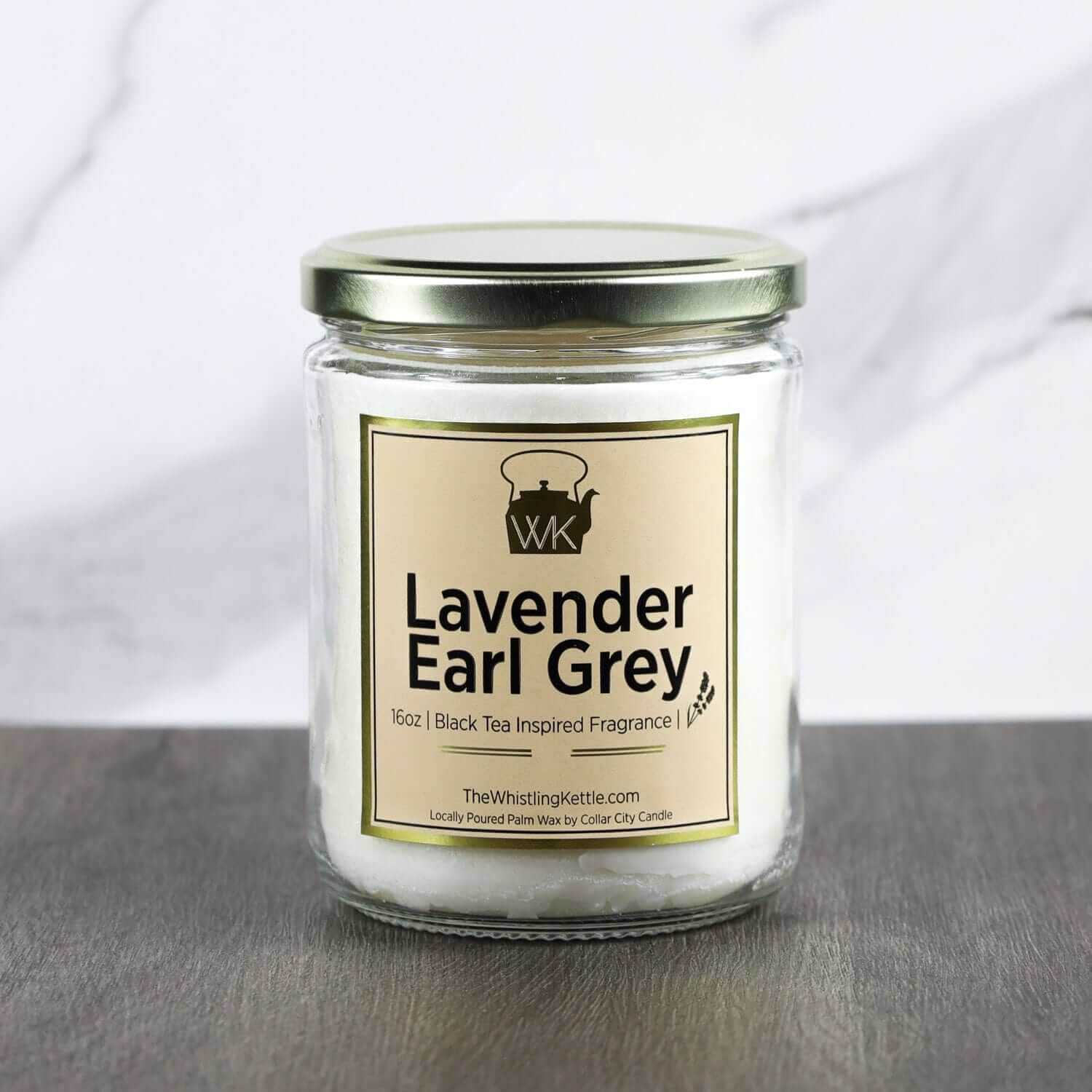 Lavender Earl Grey Scented Tea Candle
