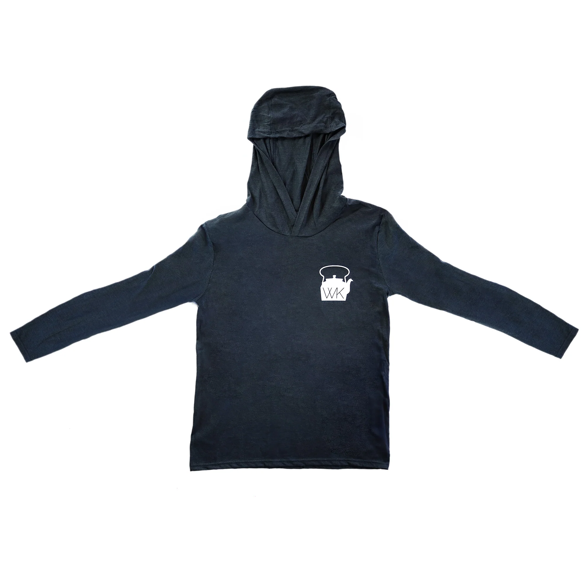 "Never Underestimate..." - Long Sleeve Hooded T-Shirt - Image 2